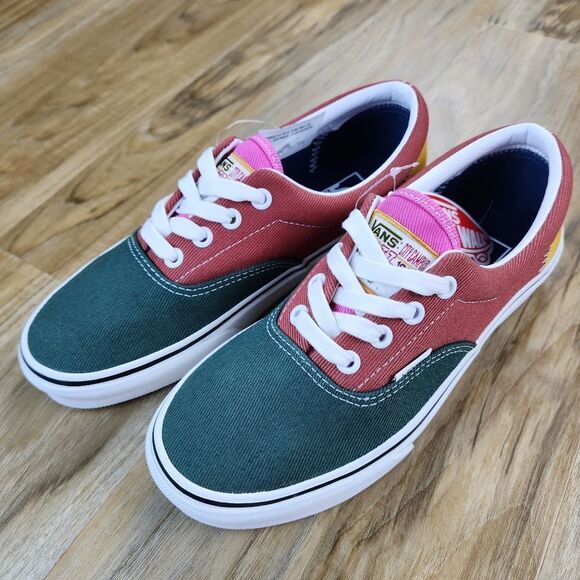 🔸️🔹️NWT Vans Varsity Era Unisex Multicolored Sneakers Size 7.5 - Picture 2 of 13